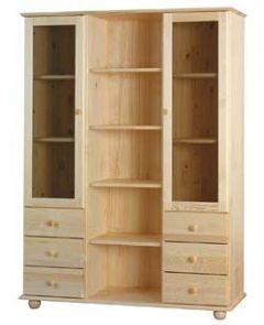 Vitrina 130s 6 zásuvkami